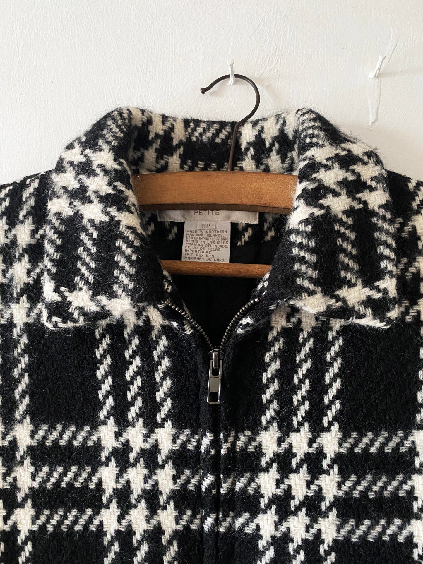 Pure New Wool Check Jacket 12