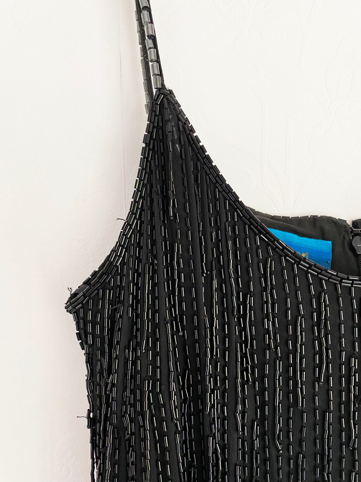Glass Beaded Silk Dress XS/S