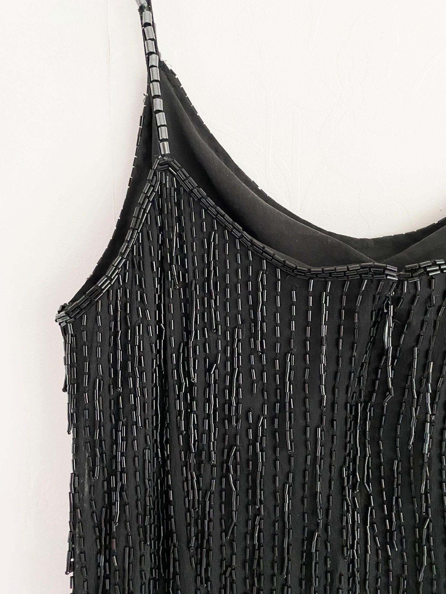 Glass Beaded Silk Dress XS/S