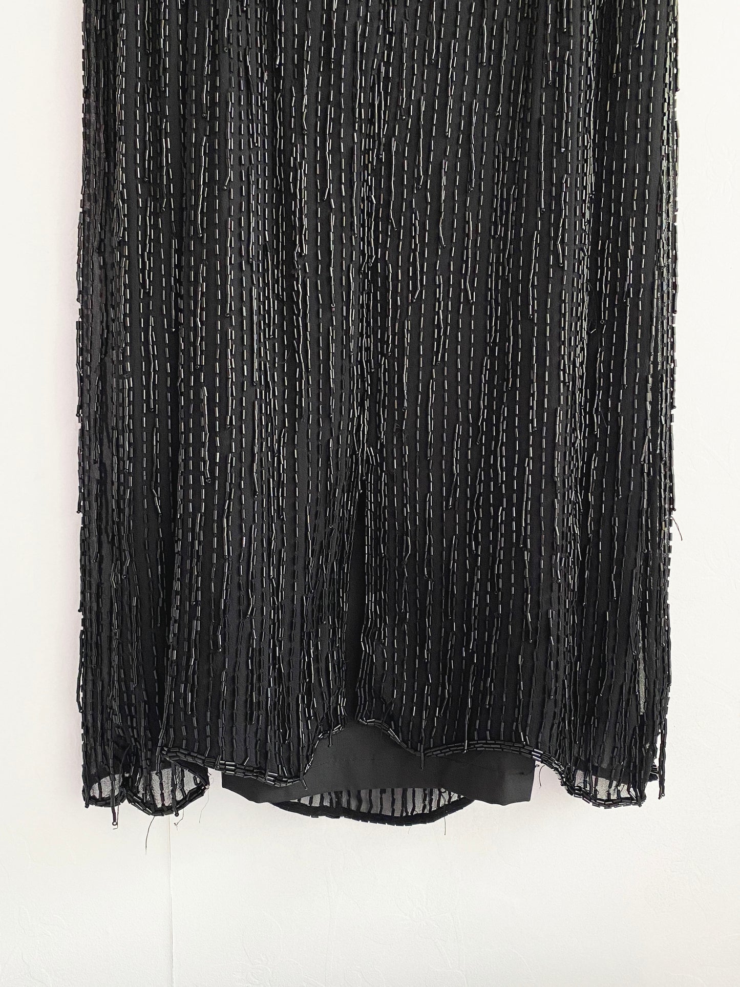 Glass Beaded Silk Dress XS/S